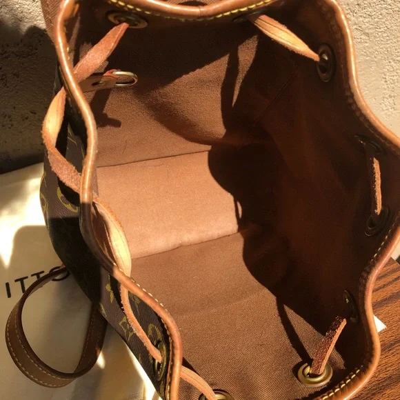 💎 Kendall Jenner 💎 mini BACKPACK Louis Vuitton montsouris pm RARE - Picture 6 of 16